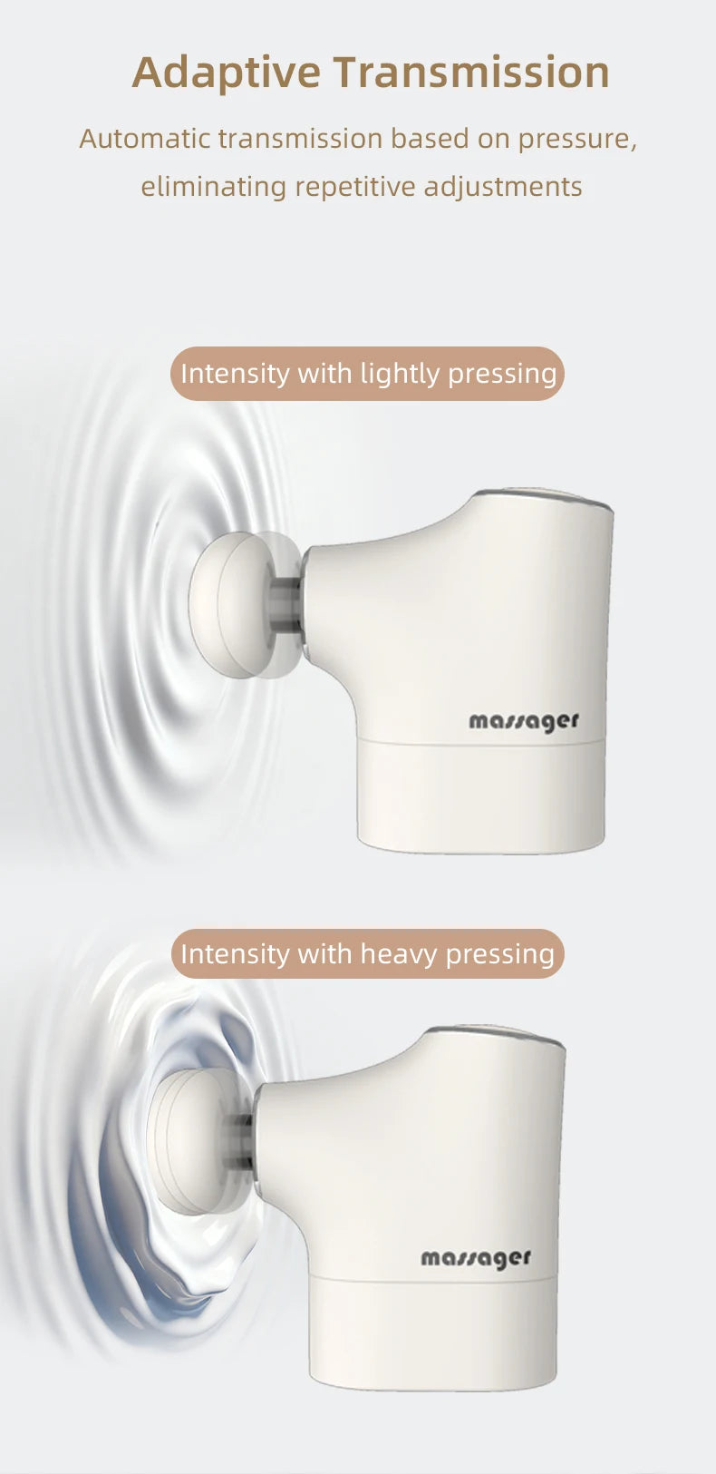 Portable Massage Gun for Deep Tissue Muscle Recovery