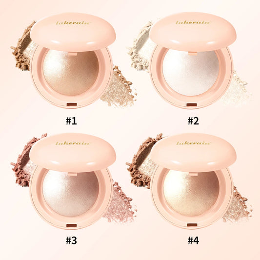 Baked Powder Highlighter for a Natural Radiant Glow