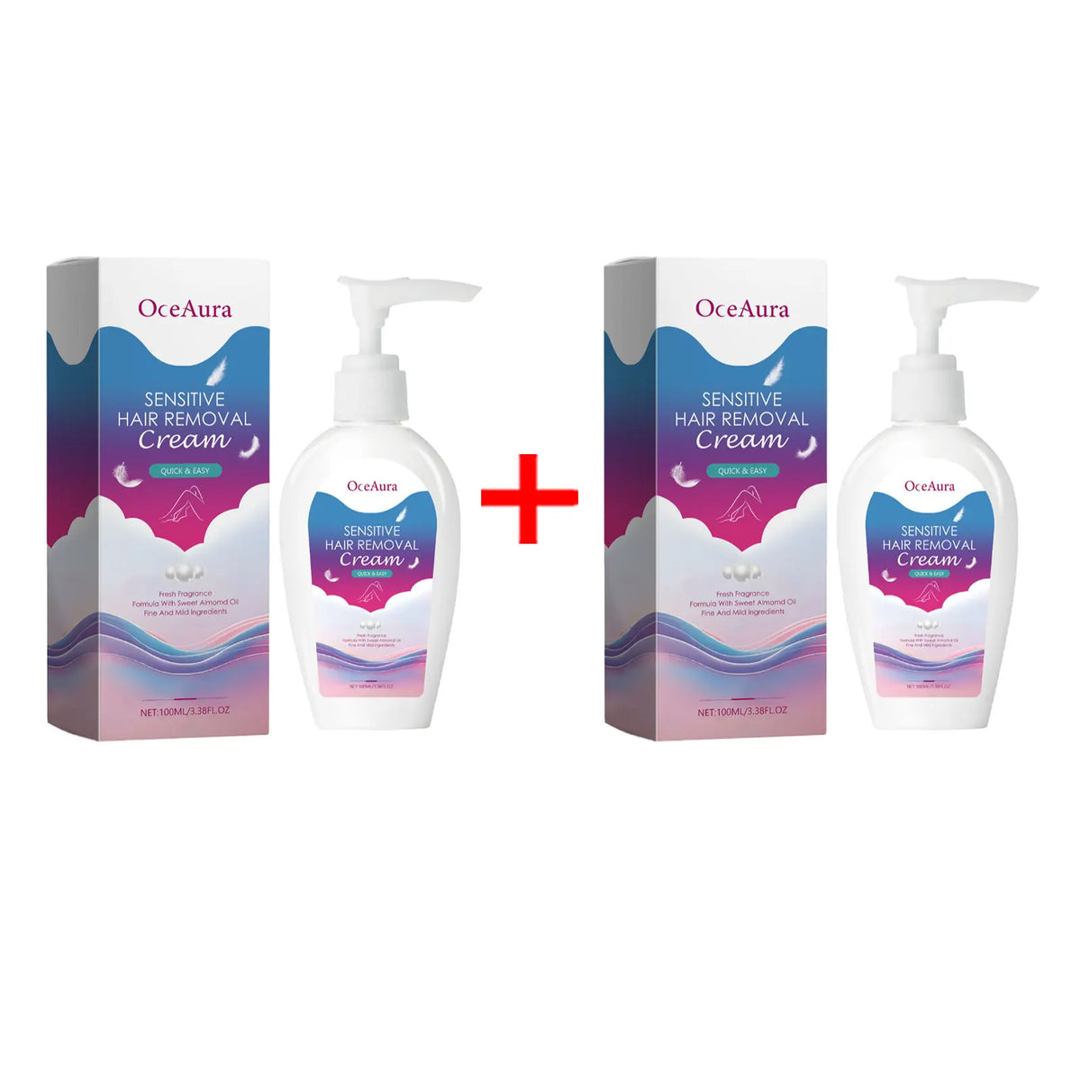 Hair Removal Cream Painless Skin Smoothing Depilatory Formula