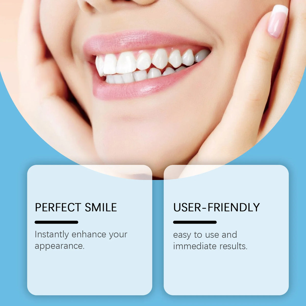 Silicone Denture Set for a Natural Perfect Smile