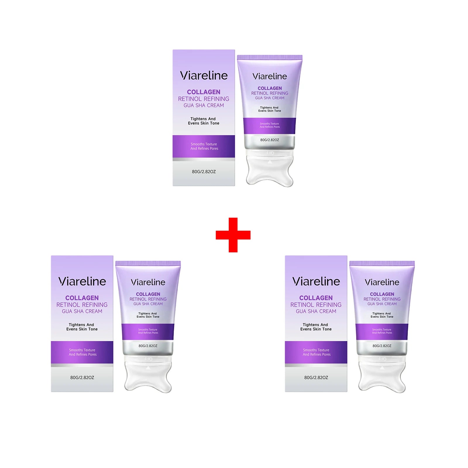 Collagen Retinol Gua Sha Cream for Facial Lifting and Moisturizing - 16