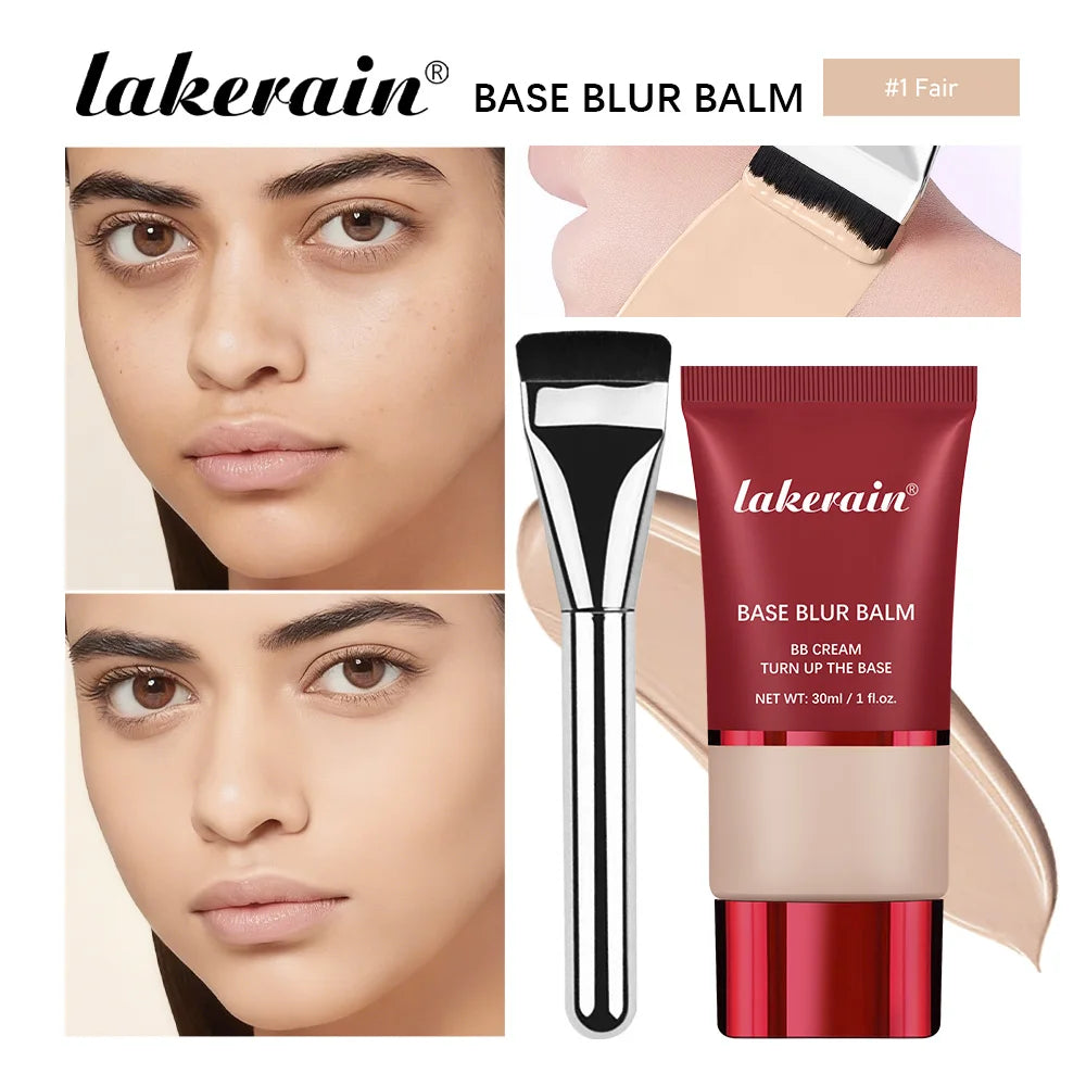 Blur Base Balm with Applicator Brush for a Natural Matte Finish - 9