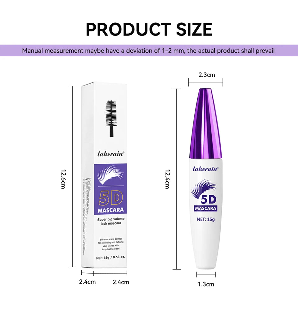 5D Mascara Waterproof Lengthening Lash Formula - 17