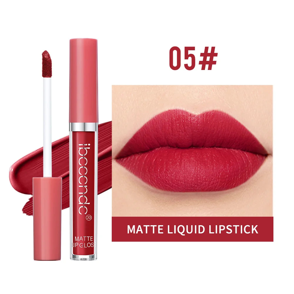 Matte Velvet Liquid Lipstick Long lasting waterproof wear - 25