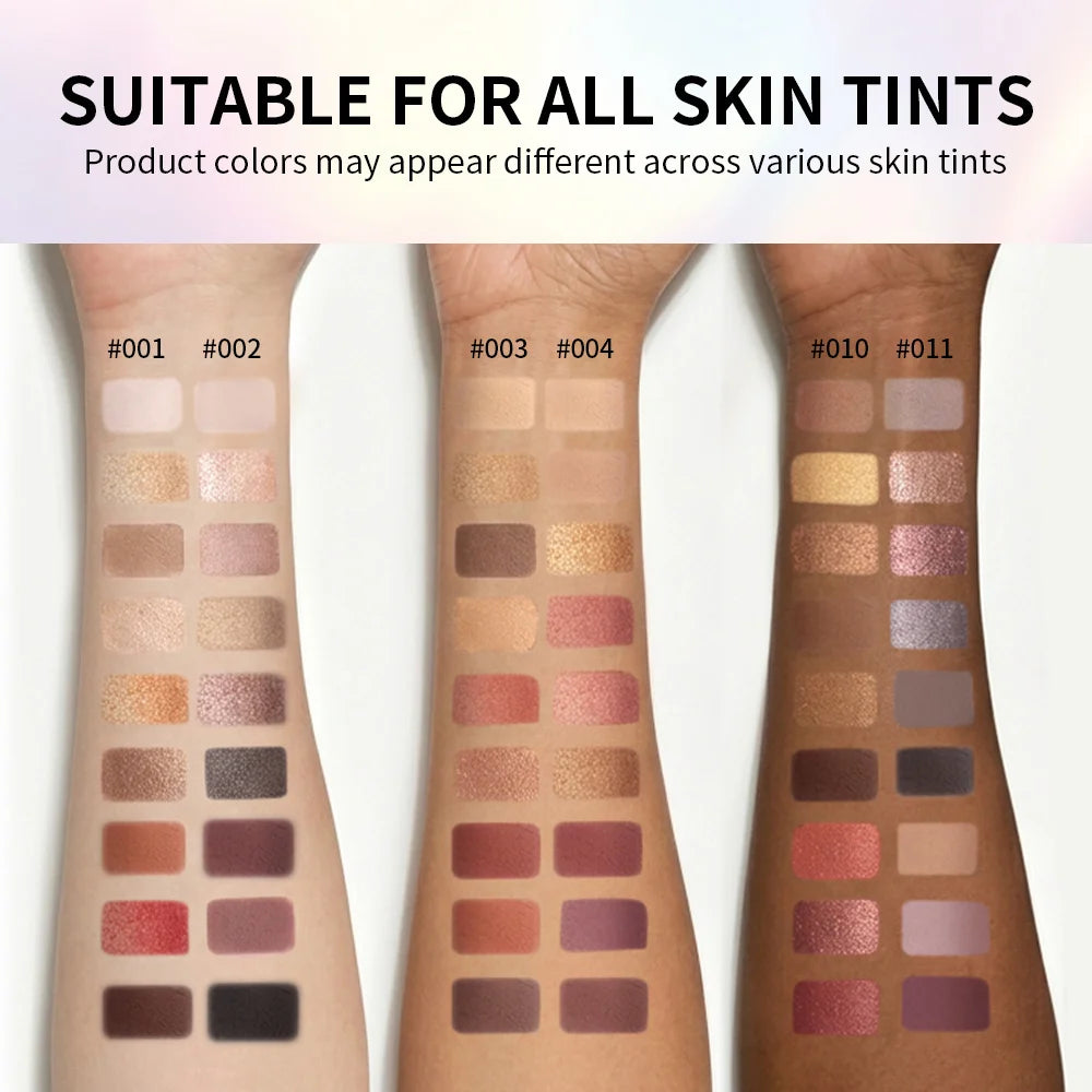 Artist Eyeshadow Palette with Highly Pigmented Blendable Shades