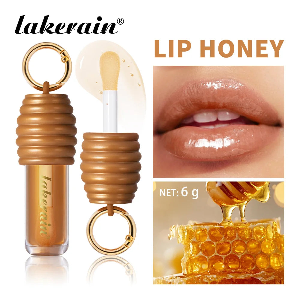 Honey Lip Gloss Set for Hydrating and Nourishing Lips
