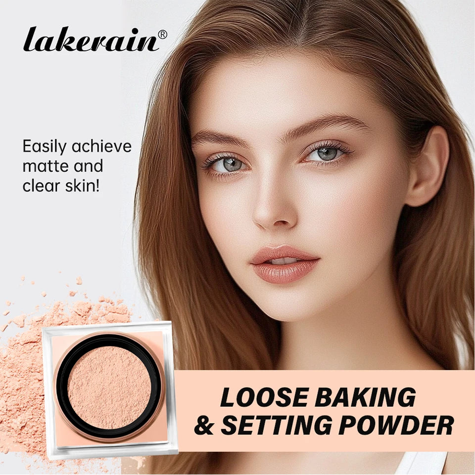 Loose Baking Setting Powder for a Long Lasting Matte Finish - 7