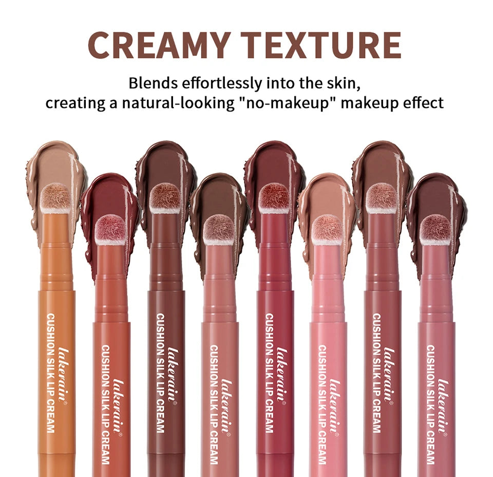 Cushion Silk Lip Cream Long Lasting Waterproof Matte Finish - 16