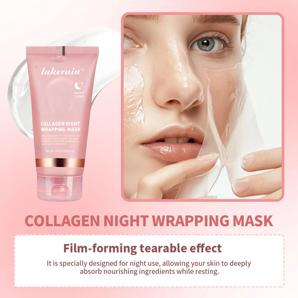 Collagen Night Wrapping Mask for Deep Hydration