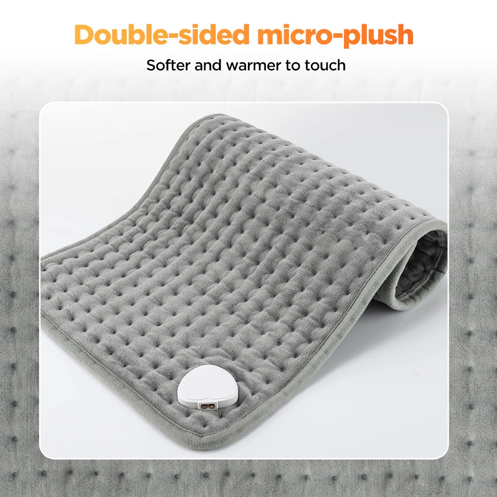 Electric Heating Pad with Adjustable Temperature Settings - 9