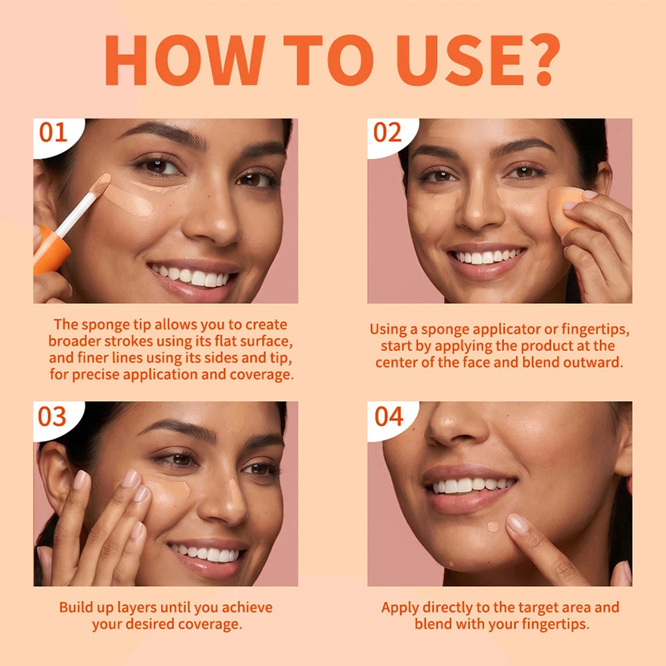 Liquid Foundation and Concealer Velvet Matte Finish - 12