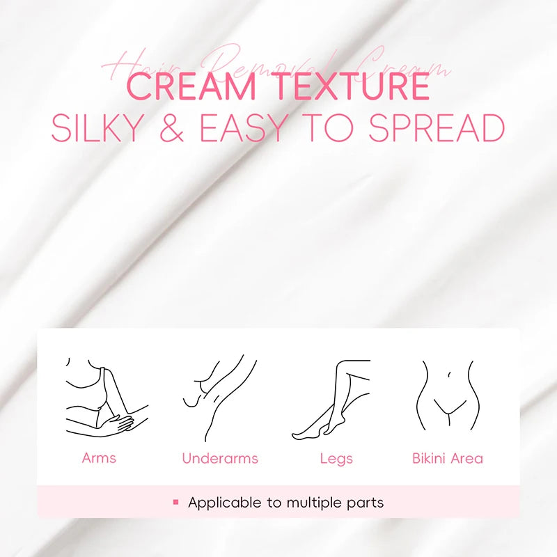 Hair Removal Cream Painless Skin Smoothing Formula - 15