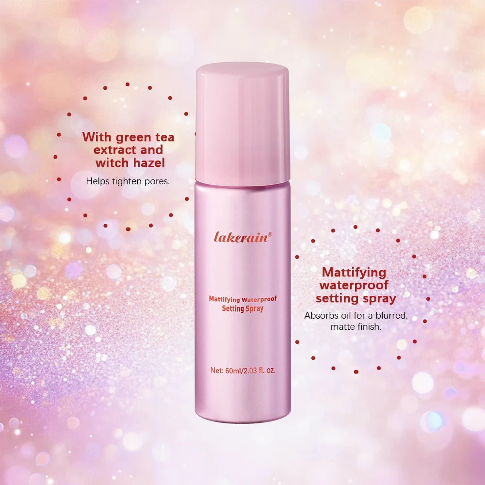 Mattifying Waterproof Setting Spray for Long Lasting Makeup - 3