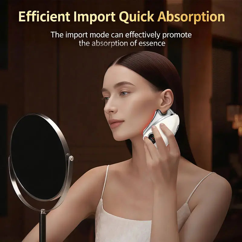 3 in 1 LED Facial Massager for Skin Tightening - 6