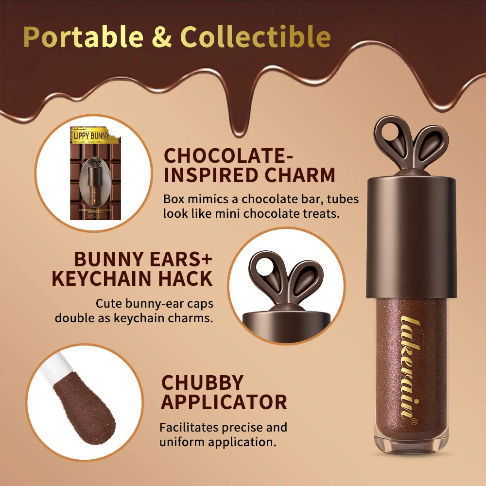Deep Moisturizing Lip Gloss for a Plump Chocolate Glow - 6