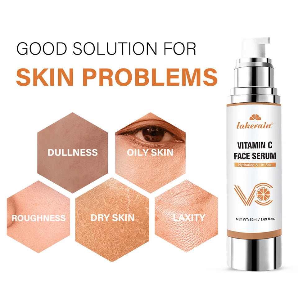 Vitamin C Face Serum for Radiant Hydrated Skin