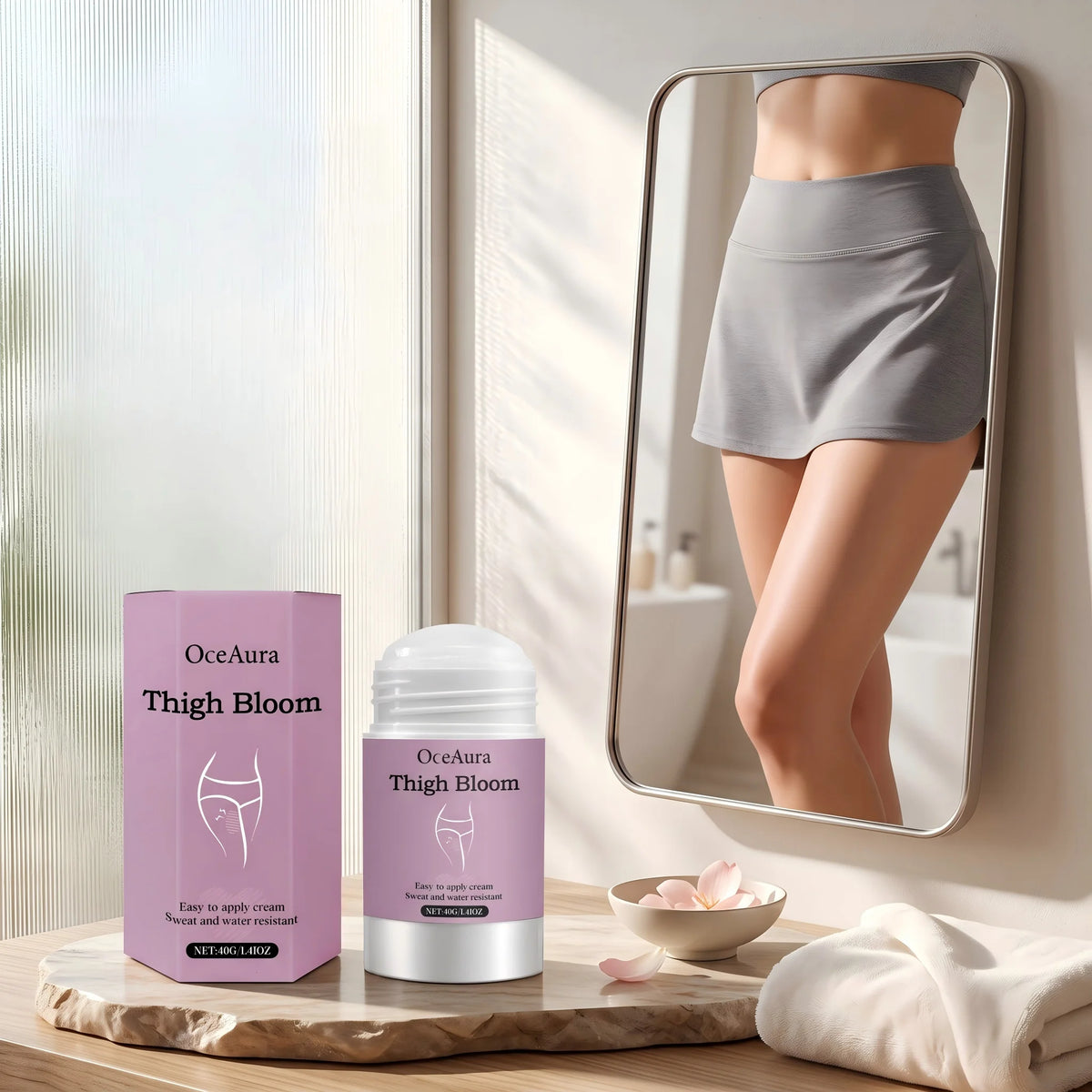 Anti Friction Thigh Stick for Skin Chafing Protection