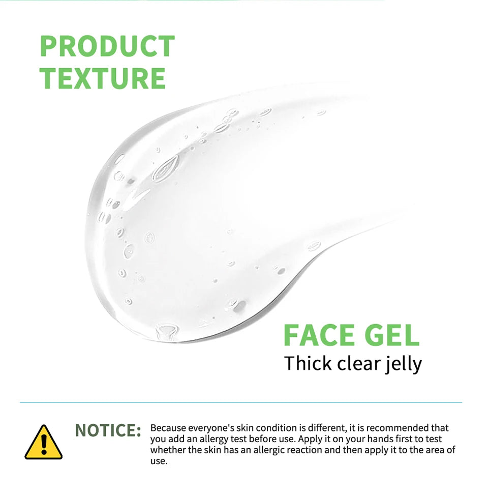 Aloe Vera Face Gel for Deep Skin Hydration - 15